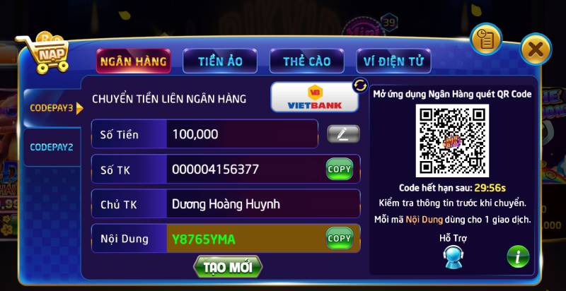 Rikvip Quar ⭐️ Rik Vip | Link vào Cổng Game Rikvip chính thức 2026 13 Nạp Tiền Qua Ngân Hàng